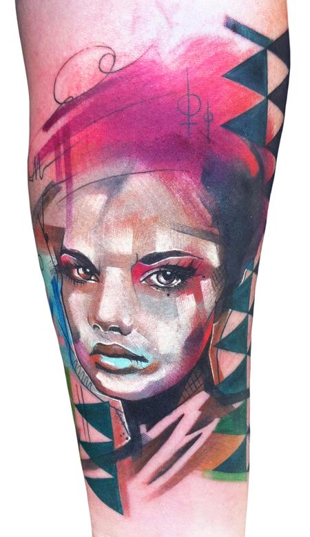 Tattoos - Portrait of a Woman - 137917